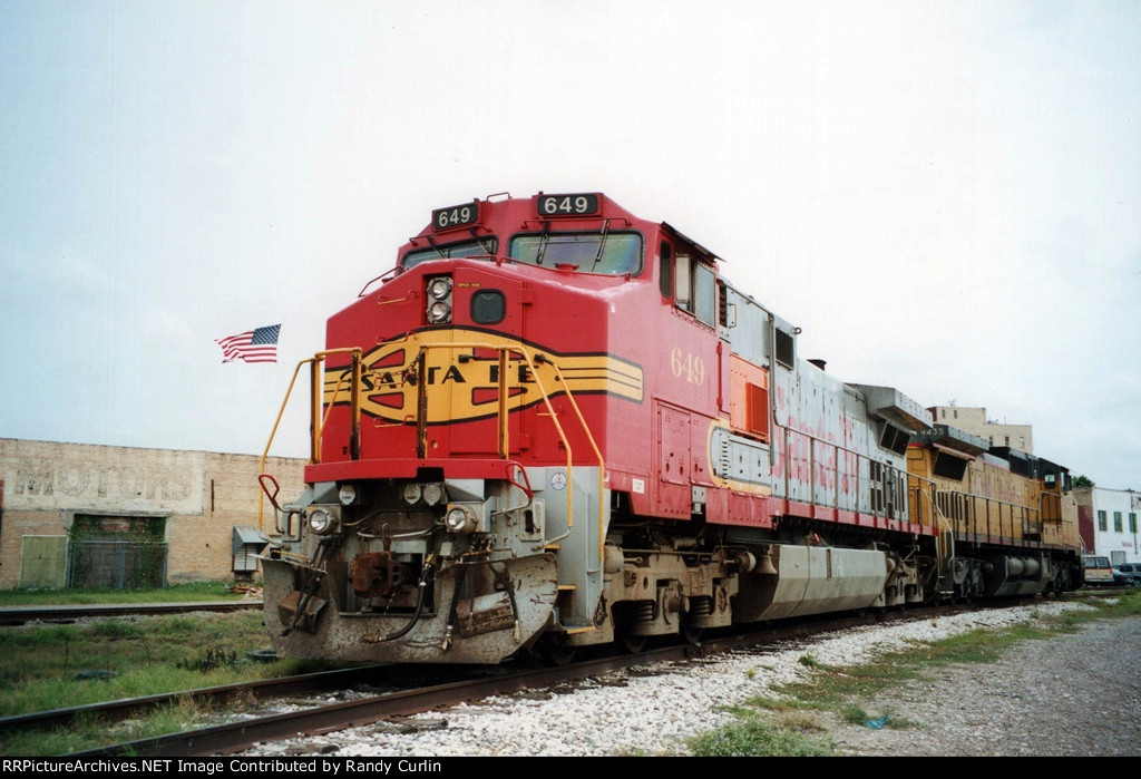 ATSF 649 on Harlingen Wye